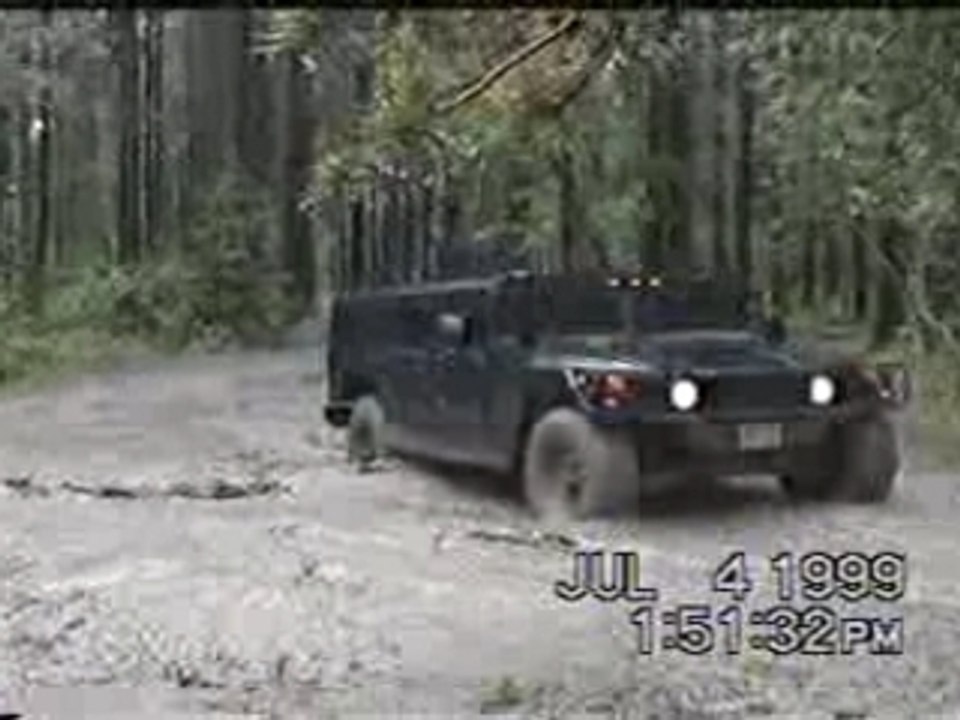 Off Roading (Hummer 4x4 in mud & water)