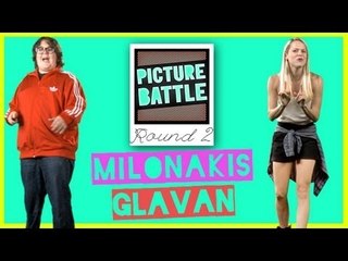 Andy Milonakis vs. Michelle Glavan -- Picture Battle Round 2, Ep 2