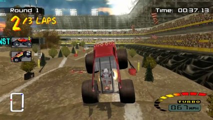 Monster 4x4 Masters of Metal HD on Dolphin Emulator (Widescreen Hack)