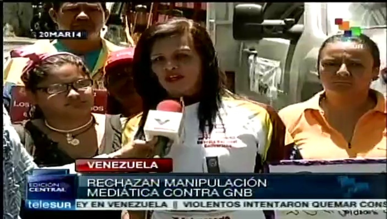 Mujeres venezolanas reconocen y agradecen labor de Guardia Nacional