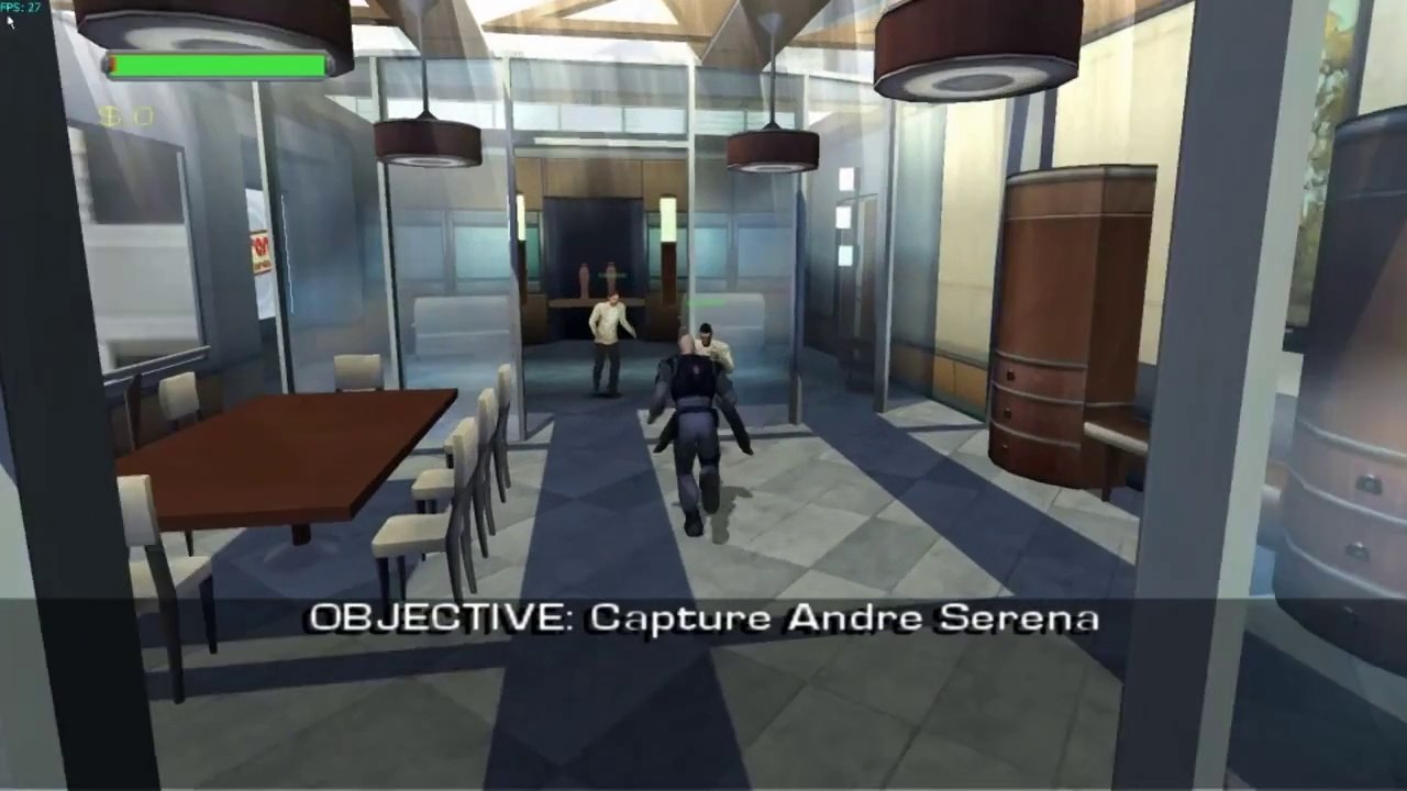 Minority Report HD on Dolphin Emulator (Widescreen Hack)