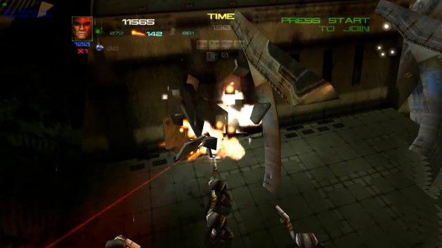 Millennium Soldier. Expendable HD on NullDC Emulator (Widescreen Hack) part2