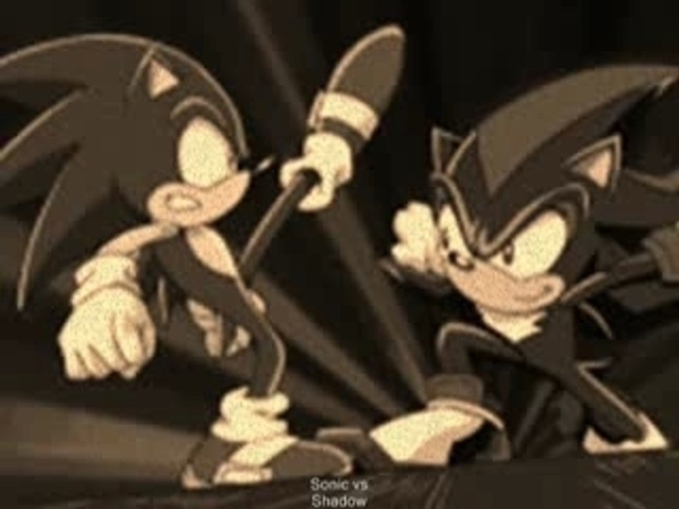 Sonic & Shadow Rival vs Rival by skylert