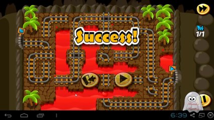 Train Tiles Express - Gameplay - Volcano (Level 96 to Level 100) - HD (720p)