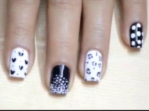 Toothpick Nail Designs ★ Nail Art without Tools ★ No Tools Nail Art Using Toothpick