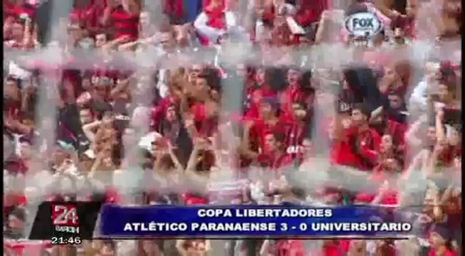 Bloque Deportivo: la 'U' cayó por 3-0 ante Paranaense por la Libertadores (1/3)