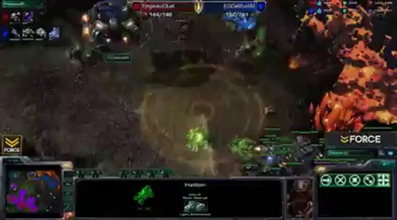 StarCraft 2 - viOLet [Z] vs DeMusliM [T] G4 (Commentary)