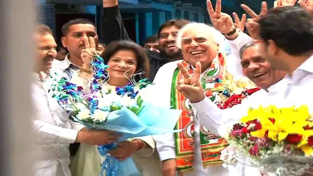 Kapil Sibal files nomination from Chandni Chowk