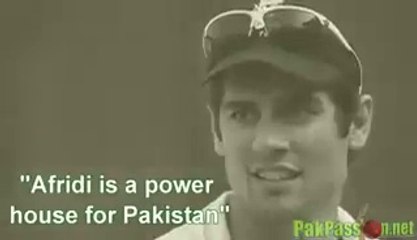 Tribute to the awesome Shahid Afridi