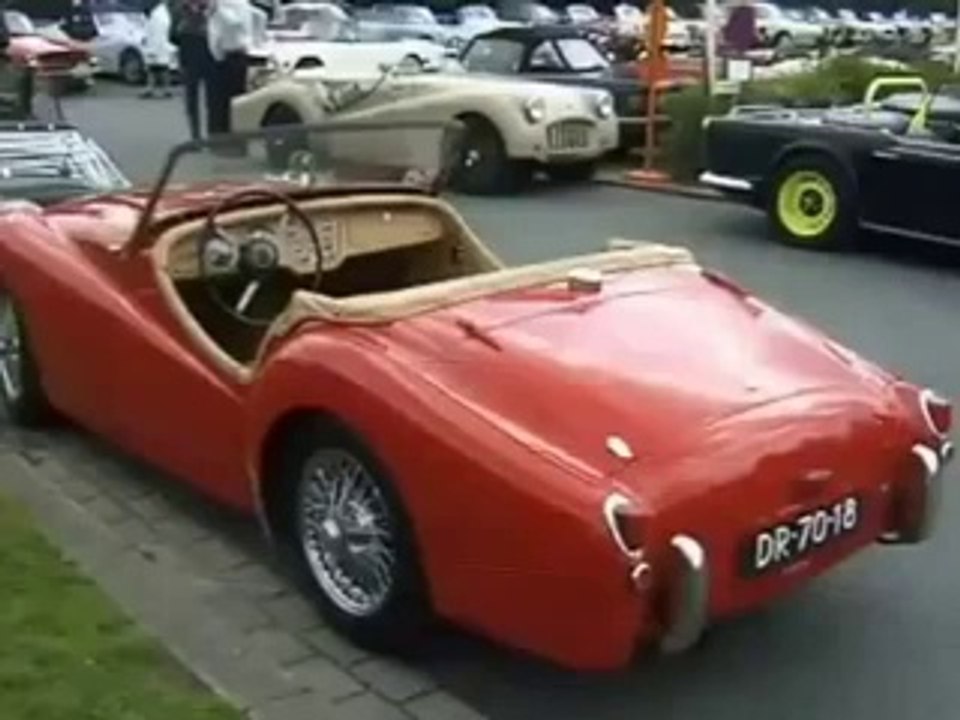 The Jabbeke and #39;s Triumph speed record oldtimer tr classic car Automobile D (new) HD [
