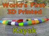 Le premier Kayak construit par Imprimante 3D !!