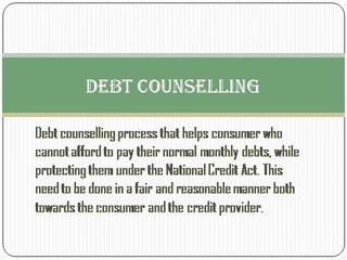 debt counselling | Debt help