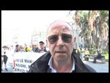 Napoli - La protesta del ''Movimento Sociale'' (20.03.14)