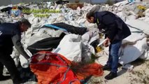 Benevento - Sequestrato deposito incontrollato di rifiuti (20.03.14)