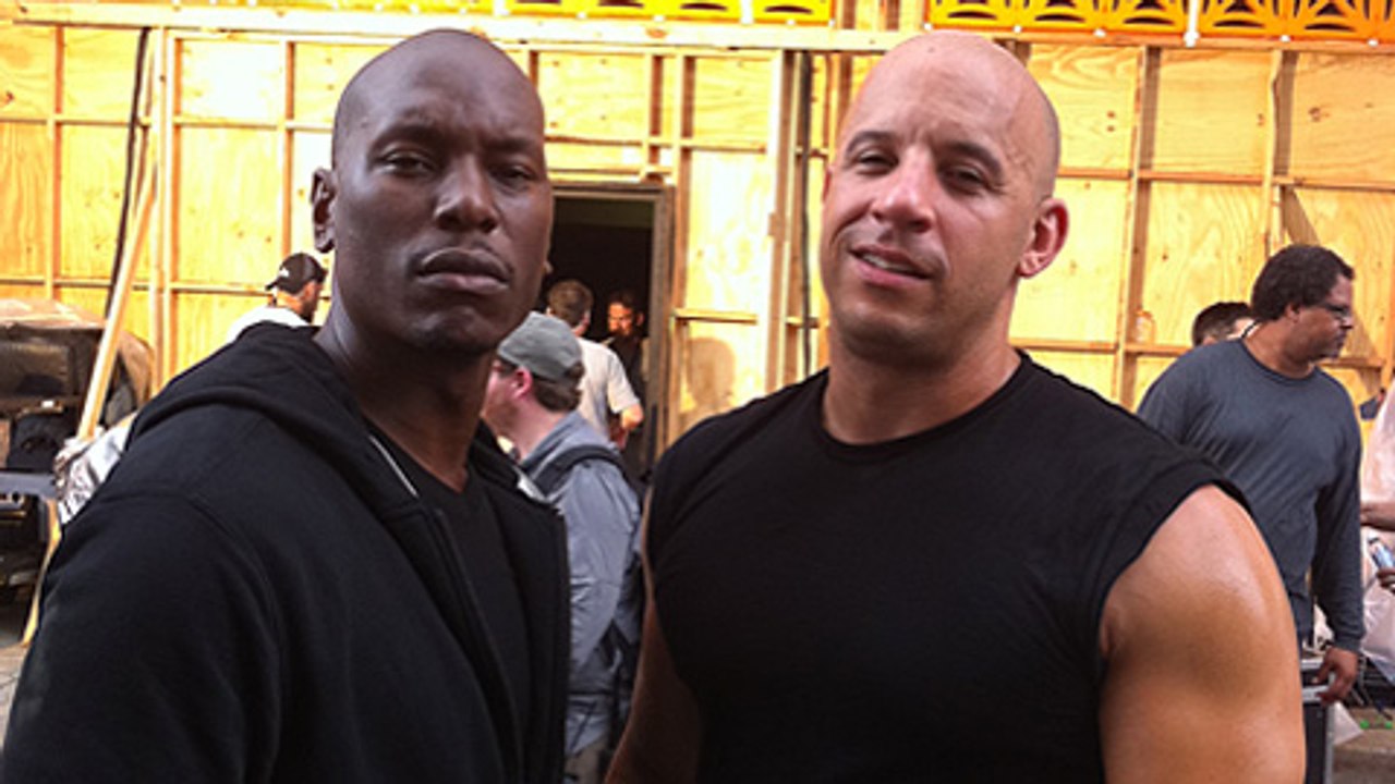 Fast & Furious 7 - Tyrese Gibosn Vin Diesel Talk Paul Walker - Paul Walker Death