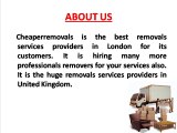 Affordable London Removals