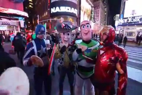 Times Meydanı'ndan dünyaya Suriye çağrısı