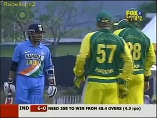 Ugliest Incident Between Tendulkar And Ponting