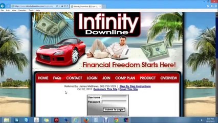 Make Money with PayPal. Infinity Downline Scam Free Review!