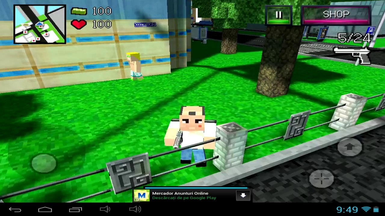 Wars Of Block City - Mine Game - Android gameplay PlayRawNow