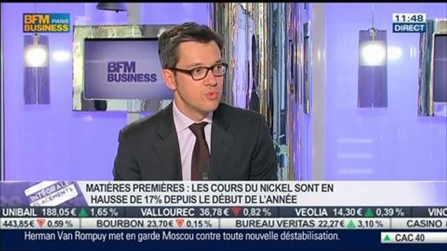 Matières premières: qu'est ce qui explique la hausse des cours du nickel depuis le début de l'année ?: Raphaël Dubois, dans Intégrale Bourse - 21/03
