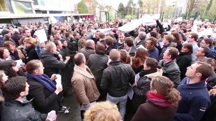 Déclaration d'Eric Courteille aux salariés de la redoute.