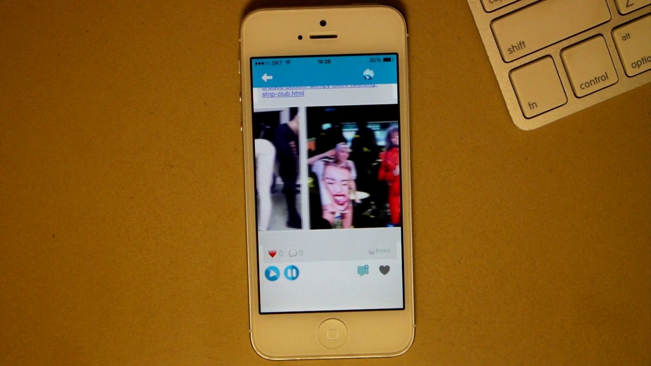 Miley Cyrus iPhone fan app