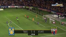 Tigres 6 - 0 Atlante… Alan se pulió y puso a Tigres en Semifinales