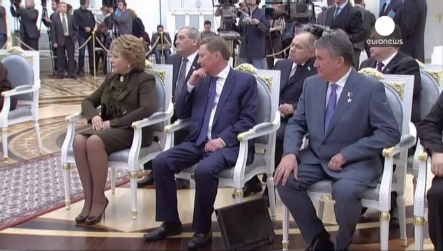 Putin firma la anexión de Crimea y Sebastopol a Rusia