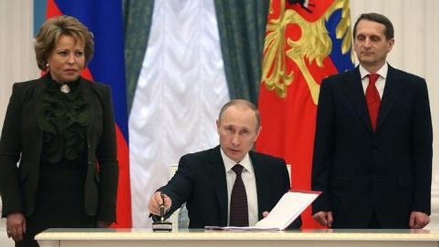 Russian parliament approves Crimea annexation