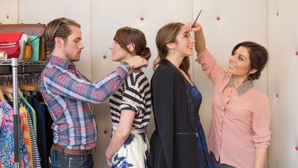 Elevator Makeover - A Quick Style Makeover for Two Best Friends