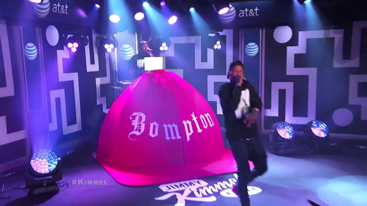 YG, Young Jeezy & DJ Mustard "Who Do You Love?" & "My Hitta" Live @ ABC "Jimmy Kimmel Live!", AT&T Indoor Stage, Los Angeles, CA, 03-19-2014 Pt.1