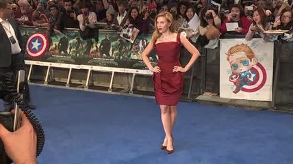 Scarlett Johansson Dazzles at the UK's Captain America Premiere