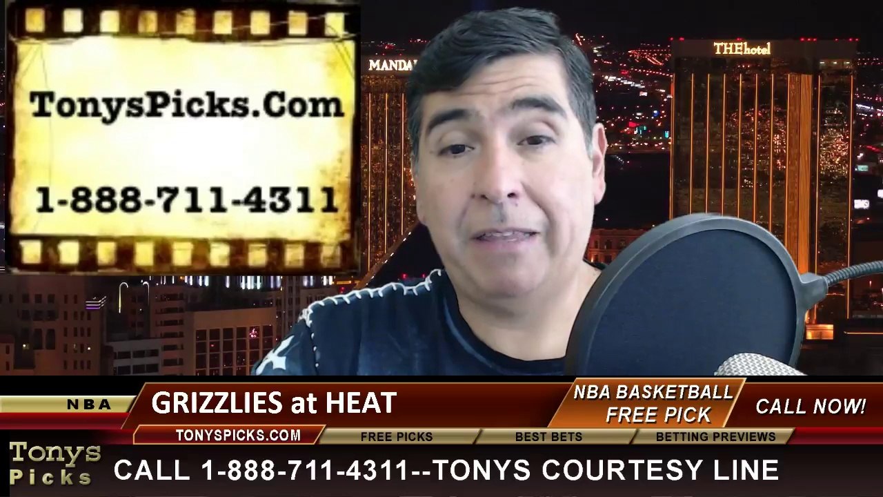 Miami Heat vs. Memphis Grizzlies Pick Prediction NBA Pro Basketball Odds Preview 3-21-2014