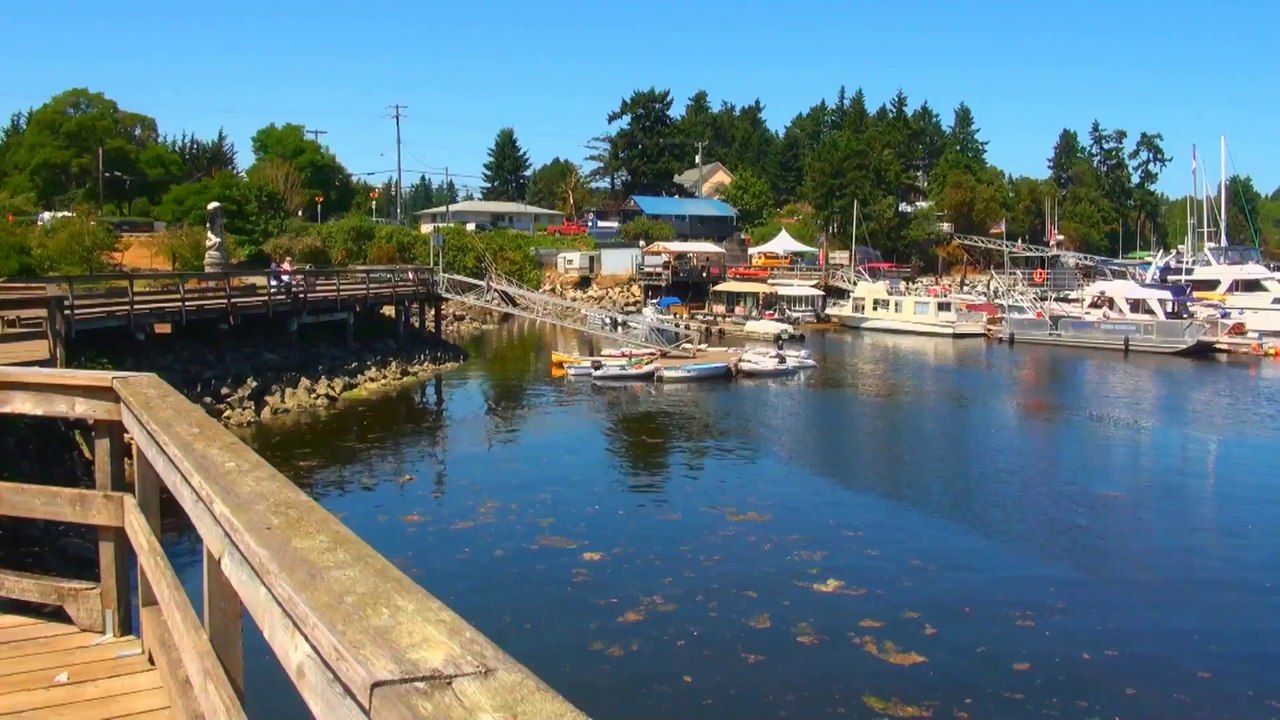 Port of Ganges on Salt Spring Island.