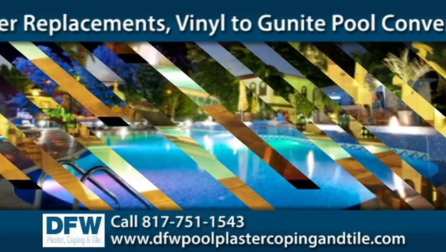 Fort Worth Pool Tiling | DFW Plaster Coping & Tile Call 817-751-1543