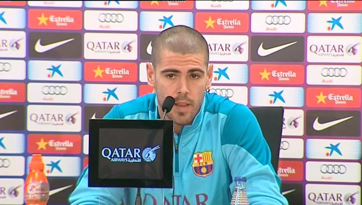 Valdes: "Posiblemente es mi último clásico y me gustaría ganar los tres puntos"