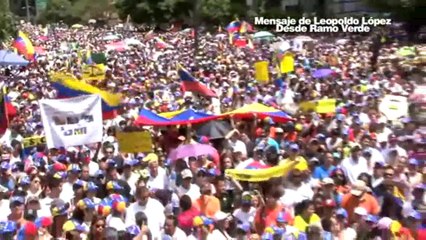 No te pierdas el llamado de Leopoldo López para este 22M