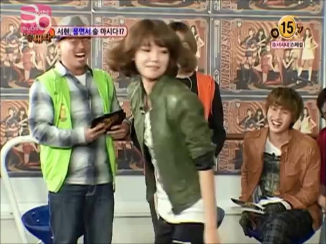 Seohyun first time drinking