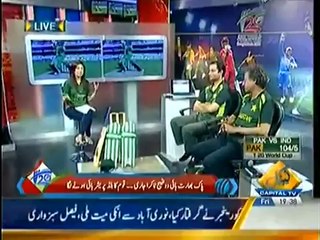 T20 World Cup on Capital TV (21st March 2014) Pakistan vs India 2014