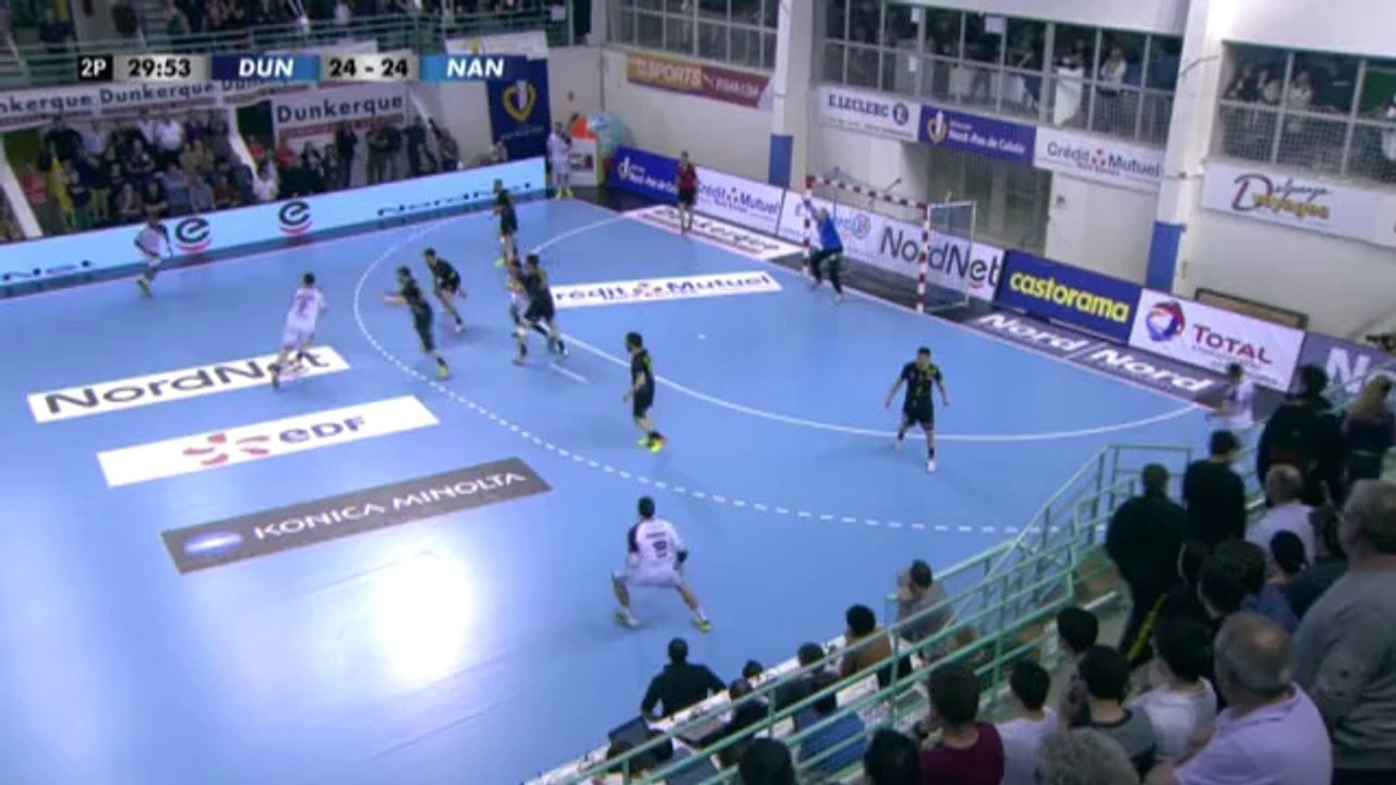 Handball - LNH - 19ème journée Dunkerque 24-25 Nantes - 20/03/2014