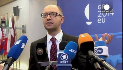 Firma de parte del acuerdo UE-Ucrania