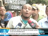 Habitantes de La Candelaria manifestaron por falla en suministro de alimentos