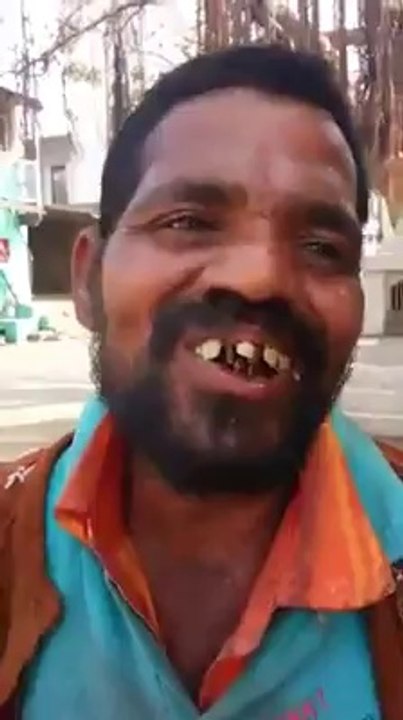 weird man singing a weird song