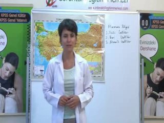 KPSS Genel Kultur - Yetenek Coğrafya Coğrafi Bölgeler 2.1
