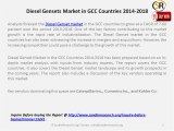 Diesel Gensets Market in GCC Countries 2014-2018