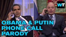 The Tonight Show Parodies Obama and Putin's Phone Conversation | What's Trending Now