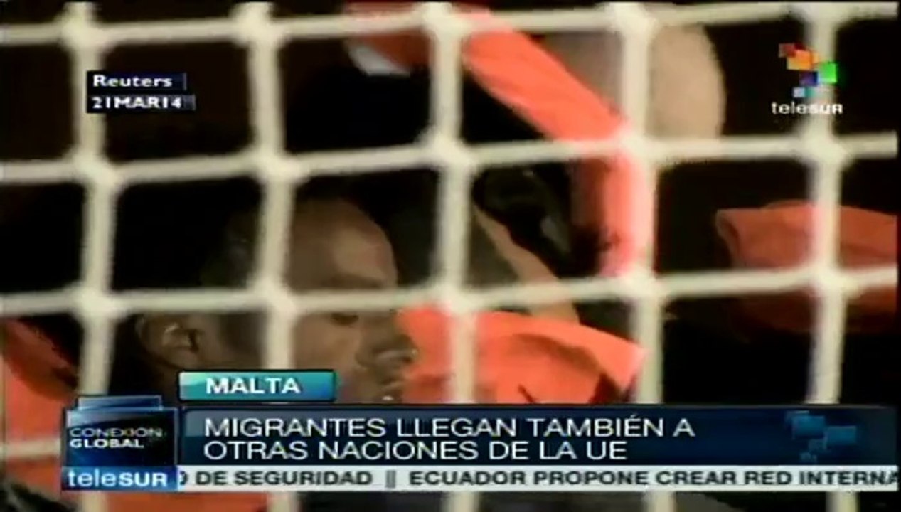 Rescatan embarcación con 90 inmigrantes en la Isla de Malta