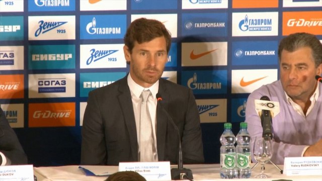 Villas-Boas bei Zenit: Wollen Meister werden!