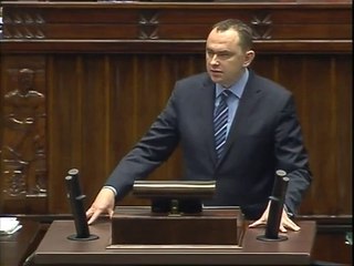 Poseł Adam Kwiatkowski - Wystąpienie z dnia 20 marca 2014 roku.